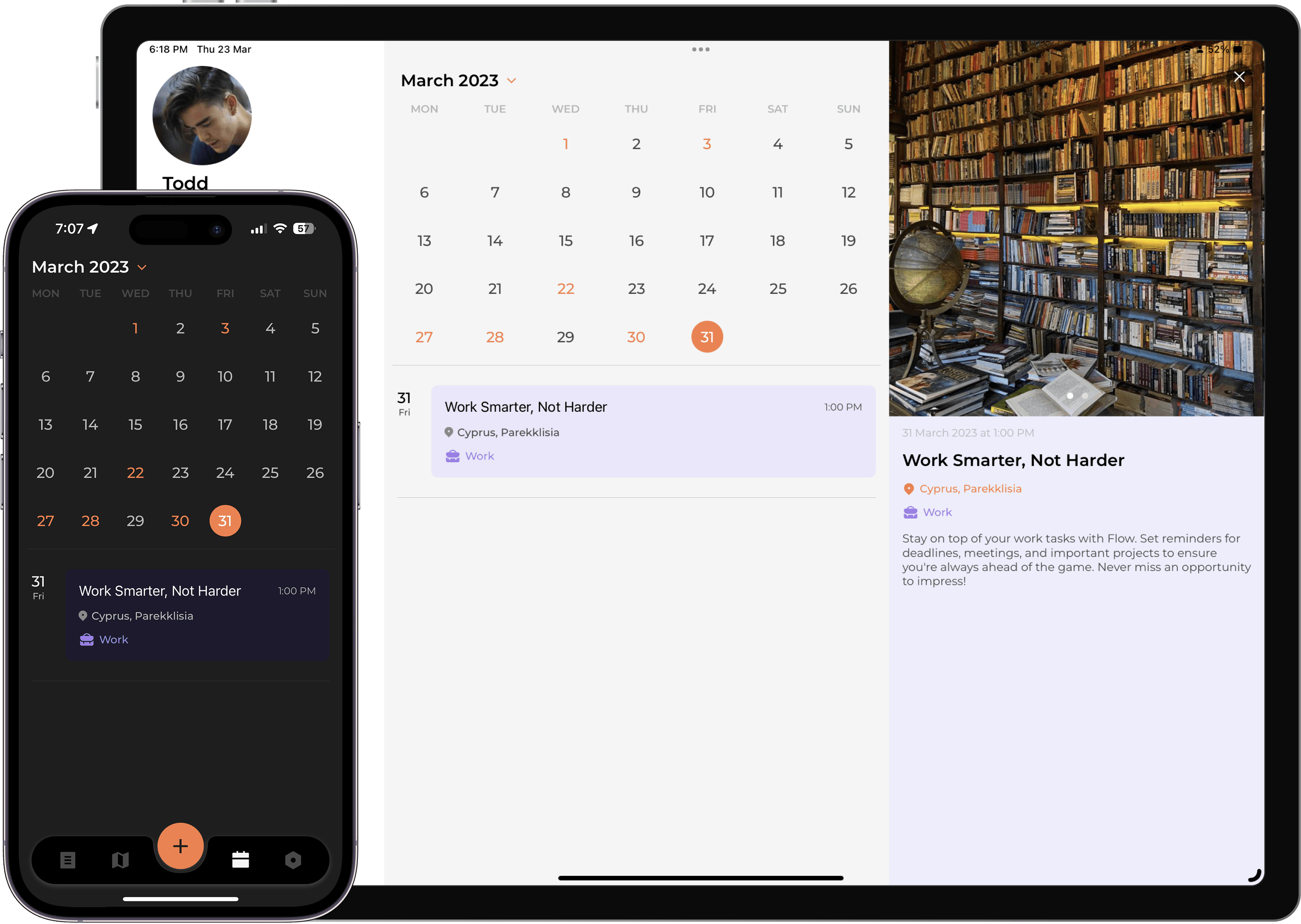 Your Trips at a Glance